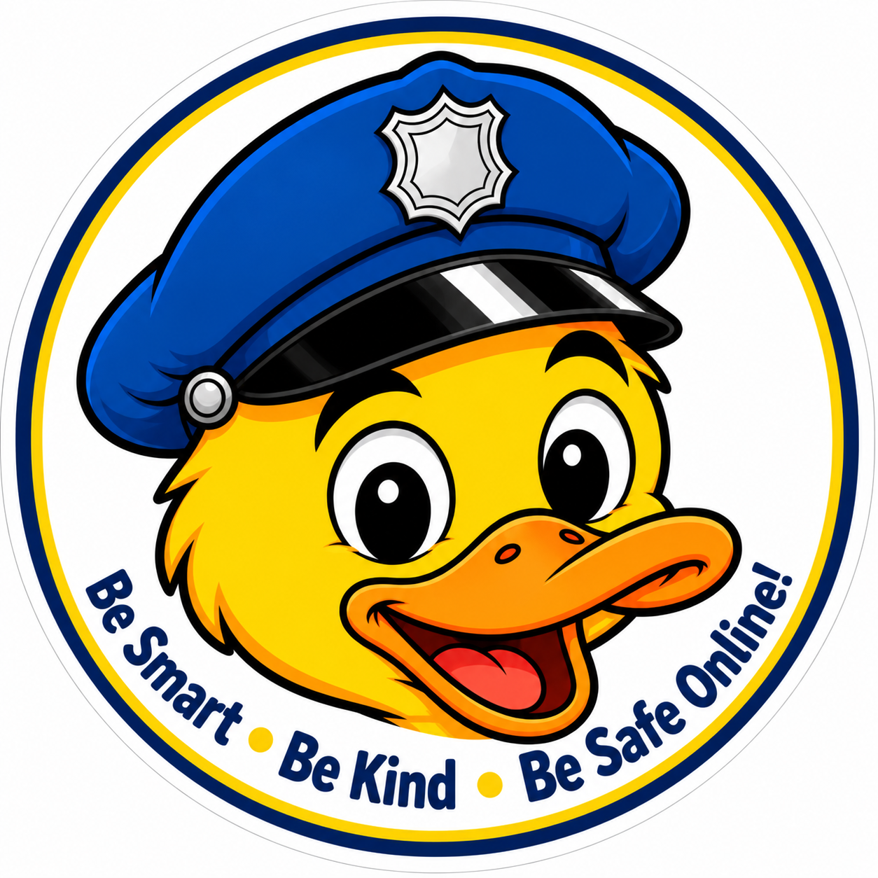 Officer Quackers official badge